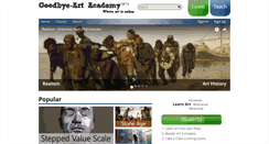 Desktop Screenshot of gbaacademy.com